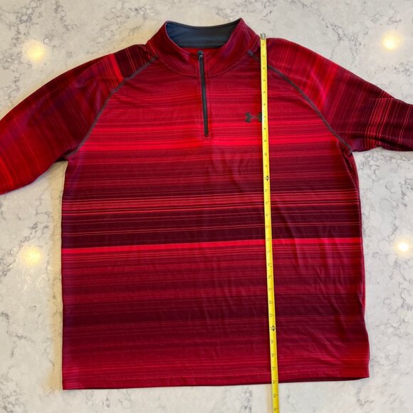 Men’s XL Under Armour 1/4 Zip Heat Gear - Picture 3 of 7